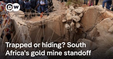 Families urge authorities to rescue illegal gold miners in South Africa | DW News