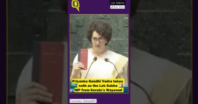 From Wayanad to Lok Sabha: Priyanka Gandhi Takes Oath as MP