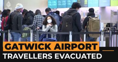 Gatwick Airport south terminal evacuated over security concerns | AJ #shorts