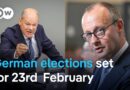 Germany sets election date on Feb. 23rd, 2025 | DW News