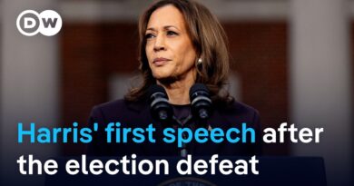 Harris concedes election to Trump in first speech after defeat | DW News