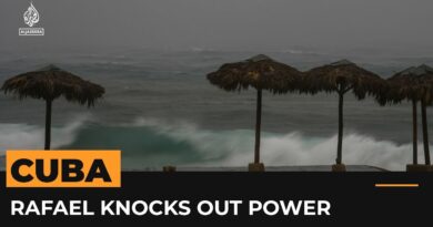 Hurricane Rafael knocks out electricity throughout Cuba | #AJshorts