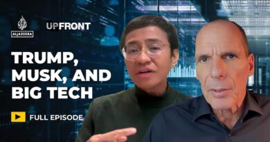 Is the growing power of Big Tech a threat to democracy? Maria Ressa and Yanis Varoufakis | UpFront