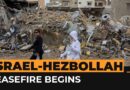 Israel-Hezbollah ceasefire agreement takes effect | AJ #shorts