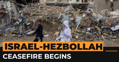 Israel-Hezbollah ceasefire agreement takes effect | AJ #shorts