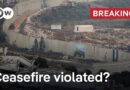 Israel-Hezbollah ceasefire reportedly violated by IDF fire on ‘suspects’ | DW News