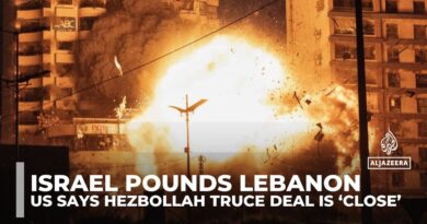 Israel pounds Lebanon as US says Hezbollah truce deal is ‘close’