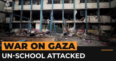 Israeli attack targets Gaza school sheltering displaced Palestinians