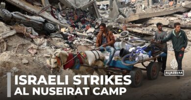 Israeli strikes hit Gaza: Al Nuseirat camp targeted in attacks