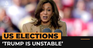 Kamala Harris comes out swinging against Trump at Georgia rally | AJ #shorts