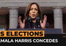 Kamala Harris concedes presidential election to Donald Trump | Al Jazeera Newsfeed