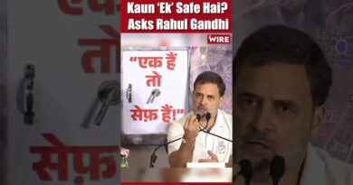 Kaun ‘Ek’ Safe Hai? Asks Rahul Gandhi