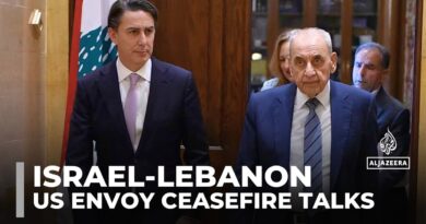 Lebanon ceasefire talks: US envoy hopes for deal despite new Israeli strikes