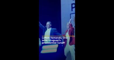 Leftist Yamandu Orsi wins Uruguay’s presidential runoff | AJ #shorts