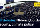 Live: European Parliament debates continued escalation in the Middle East | DW News