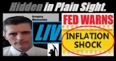 LIVE! The Fed. Now Warning of “INFLATION SHOCKS.” (What Happened To Transitory/Temporary?) Mannarino