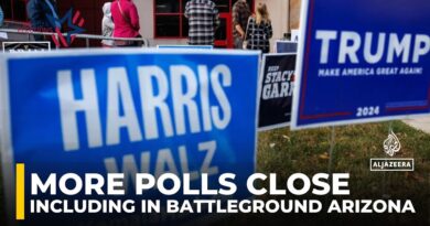 More polls close, including in battleground Arizona