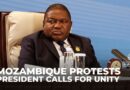 Mozambique protests: President calls for unity in ‘challenging times’