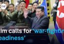 North Korean leader calls on military to prepare for war | DW News