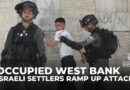 Occupied West Bank violence: Israeli settlers ramp up attacks on Palestinian homes