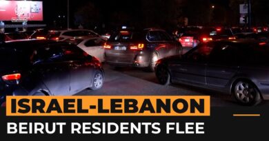 Panic in central, western Beirut as Israel warns of air strikes | AJ #Shorts