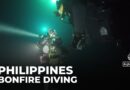 Philippines bonfire diving: Push to boost tourism with new trend