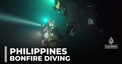 Philippines bonfire diving: Push to boost tourism with new trend