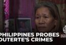 Philippines drug war: Duterte investigated for crimes against humanity