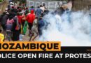 Police open fire at political protests in Mozambique | AJ #shorts