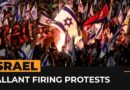 Protesters reach Netanyahu’s residence after defence minister firing | AJ #Shorts