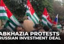 Protesters storm parliament in breakaway Georgian region of Abkhazia