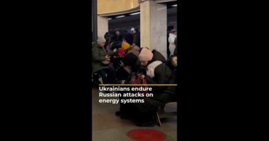 Russia launches major attack on Ukraine’s energy systems | AJ #shorts