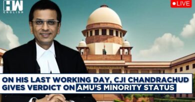 SC LIVE | CJI DY Chandrachud On His Last Working Day Pronounces Verdict On AMU’s Minority Status