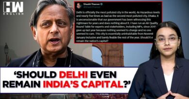 Shashi Tharoor Questions Delhi’s Tenability as ‘National Capital’ Amid Worsening Air Quality