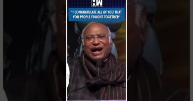 #Shorts | “I congratulate all of you that you people fought together” | Mallikarjun Kharge | PM Modi