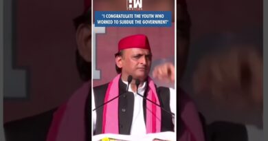 #Shorts | “I congratulate the youth who worked to subdue the government” | UP SP | Akhilesh Yadav