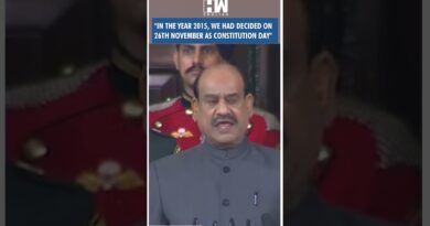 #Shorts | “In the year 2015, we had decided on 26th November as Constitution Day” | Om Birla | BJP