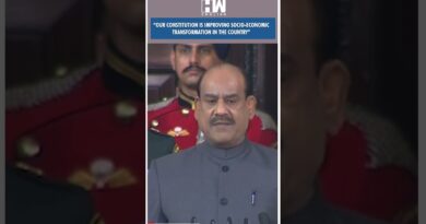 #Shorts | “Our Constitution is improving socio-economic transformation in the country” | Om Birla