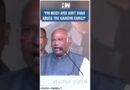 #Shorts | “PM Modi and Amit Shah abuse the Gandhi family” | Mallikarjun Kharge | Maha Polls | MVA