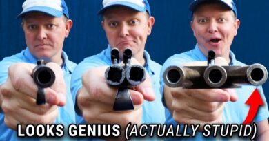 Single, Double, and TRIPLE Barreled Pirate Pistols in Super Slow Motion – Smarter Every Day 304