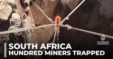 South Africa illegal miners: At least three rescued, hundreds remain trapped