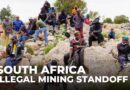 South Africa illegal mining standoff: Police plan to remove miners from underground