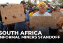 South Africa informal miners standoff: Church leaders blocked from delivering food to miners