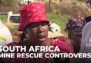 South Africa mine rescue controversy: Police block aid for miners trapped in disused mine