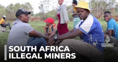 South Africa’s illegal mining standoff: Families say 4,000 workers are trapped underground