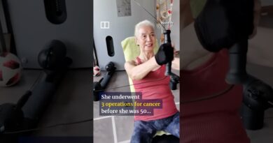 Super fit 79-year-old woman becomes gym pro after cancer #shorts