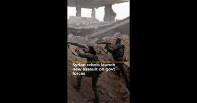 Syrian rebels claim advances in new assault on govt forces | AJ #shorts