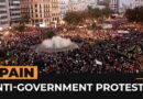 Thousands march in Valencia to protest flood response  | AJ #shorts