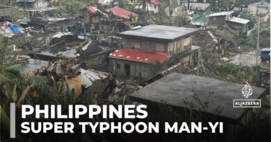 Trail of destruction as Super Typhoon Man-yi lashes the Philippines