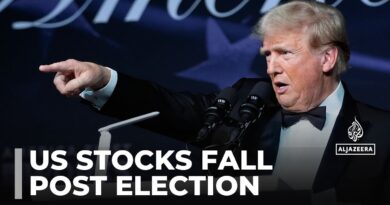 Trump euphoria mellows: US stocks close lower on Friday